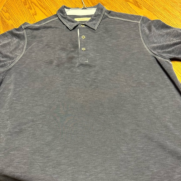 Tommy Bahama polo  XL  Navy - Picture 2 of 2